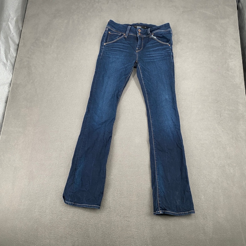 Hudson Beth Baby Boot Jeans Dark Wash Flap Pocket Denim Size 27